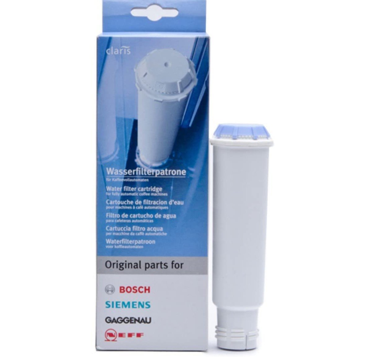Claris 461732 Water Filter Cartridge for Bosch/Siemens Coffee Machines-2 pack